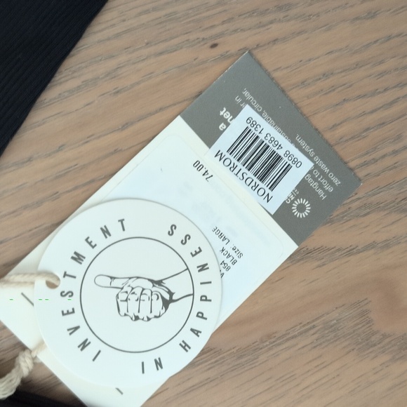 Vuori Pose Cardigan black Size s Women's Top Size L - Picture 4 of 4